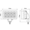 Picture of 6" LED Rectangular Adjustable Work Lamp